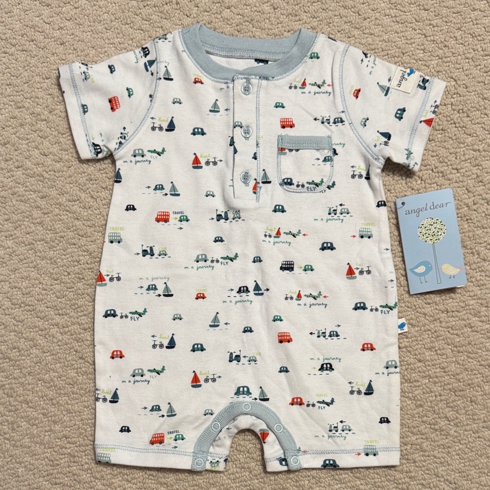 Angel Dear Transportation Bodysuit